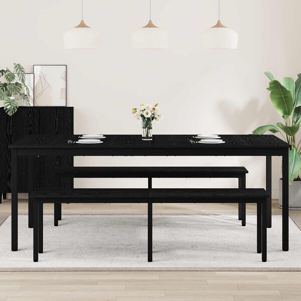 vidaXL Трапезни маси Инженерно дърво