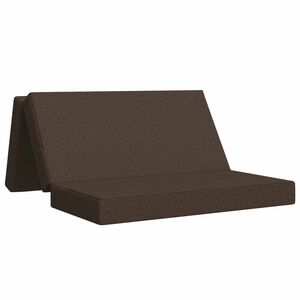 vidaXL Сгъваем диван легло 160 x 67 x 45 см Таупе