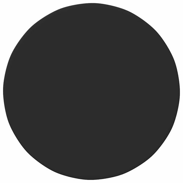 vidaXL Топ за маса Черно 80 x 80 x 1,5 cm Инженерно дърво