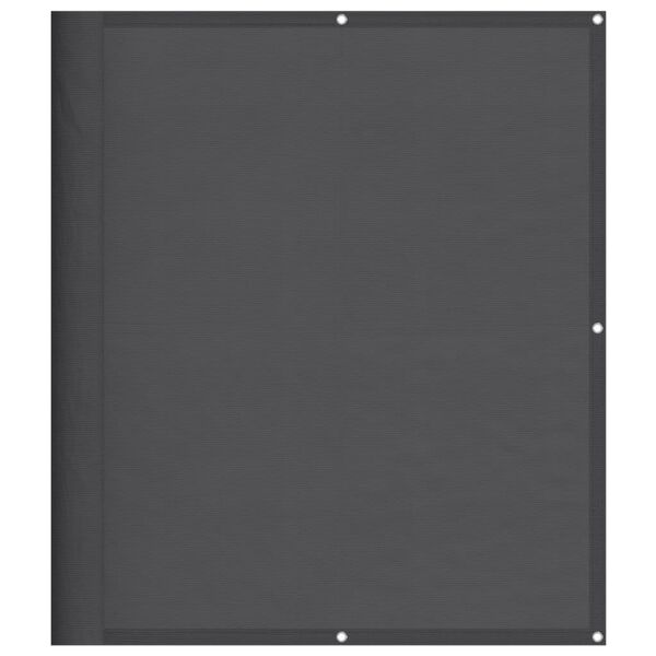 vidaXL Балконски параван антрацит 120x1000 см 100% полиестер оксфорд