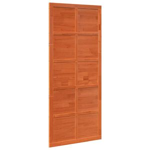 vidaXL Врата за плевня 90 x 2,5 x 208 см Масивна борова дървесина