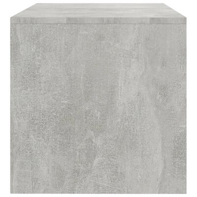 vidaXL ТВ шкаф, бетонно сив, 100x40x40 см, ПДЧ