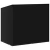 vidaXL Калъфи за градински люлки 2 бр 6 капси 135x105x175 см