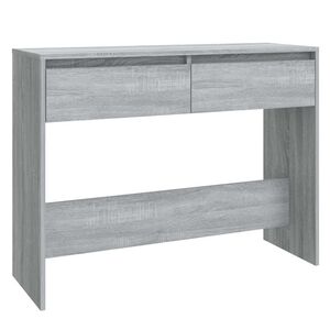 vidaXL Конзолна маса, сив сонома, 100x35x76,5 см, инженерно дърво