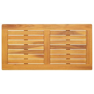 vidaXL Топ за маса Натурален маслен 90 x 45 x 2 см