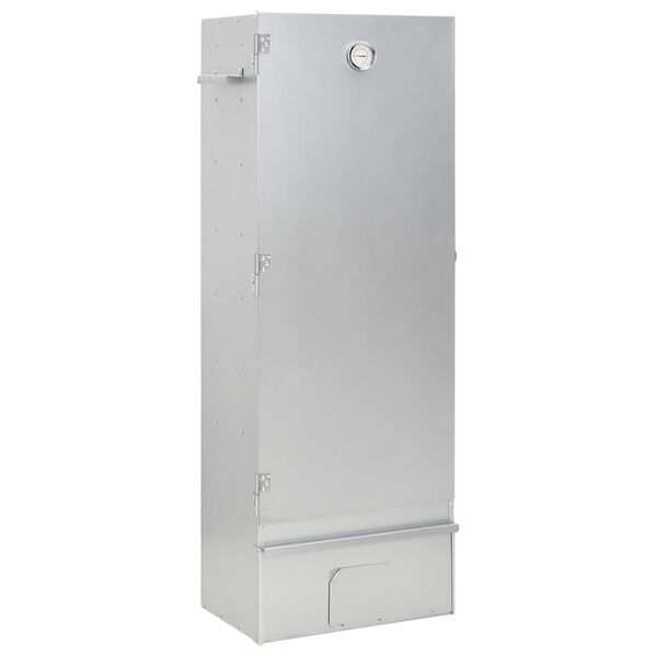 vidaXL Барбекю пещ димогенератор за студено пушене поцинкована стомана