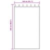 vidaXL Затъмняващи завеси 2 pcs Виненочервен 140 x 245 cm Кадифе