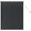 vidaXL Вертикални щори Черно 130 x 105 см Алуминий