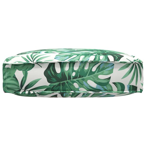 vidaXL Възглавница за палетна седалка На листа 60 x 60 x 12 cm