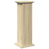 vidaXL Стойка за витрини със съхранение 31x30x90 см инженерно дърво