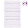 vidaXL Кърпи FROGN 25 бр. Бели 100x200 см 360 г/м²