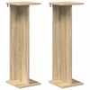 vidaXL Стойка за растения Сонома дъб 25 x 25,5 x 80,5 см