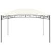 vidaXL Градинска беседка, 4x3 м, кремава, 180 г/м²