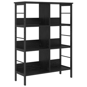 vidaXL Рафт за книги 6 нива 82 x 32 x 112 см Инженерна дървесина