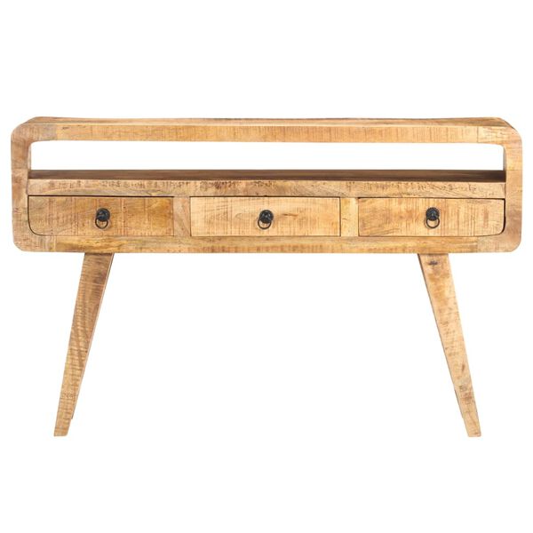 vidaXL Бюфет, 120x30x75 см, грубо мангово дърво