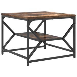 vidaXL Масичка за кафе Димян дъб 51 x 50 x 40 см