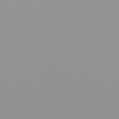 vidaXL Палетна възглавница, сива, 80x40x12 см, текстил