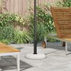 vidaXL Основа за чадър Светло сив камък 45 x 45 x 40 cm Бетонно