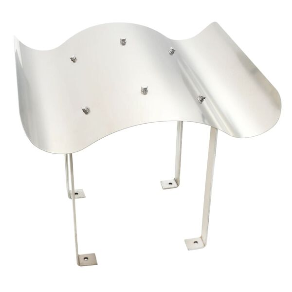 vidaXL Шапка за комин, неръждаема стомана, 70 х 100 х 38 см