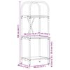 vidaXL Рафт за книги Дъб 40 x 30 x 109 см Инженерно дърво