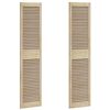 vidaXL Врата за шкаф с врата 2 бр. Натурално 170 x 2,1 x 39,5 см