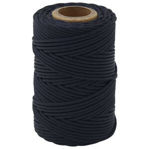 vidaXL Въже за лодка 0.2 mm 50 m Кралско синьо Полиестер