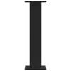 vidaXL Стойки за тонколони 2 бр черни 30x30x95 см инженерно дърво