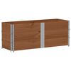 vidaXL Палетни страници, кафяв, 3 бр, 150x50см, борова дървесина масив