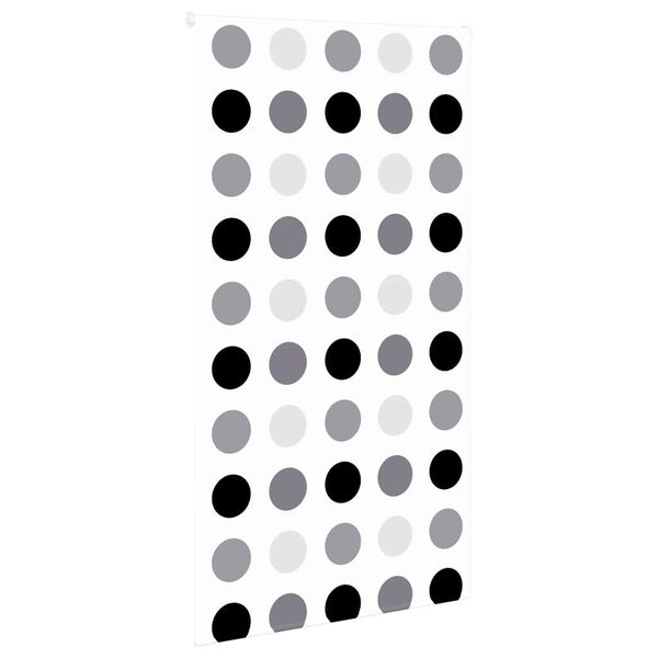 vidaXL Ролетна щора за баня 120x240 см Ширина на плата 116 см