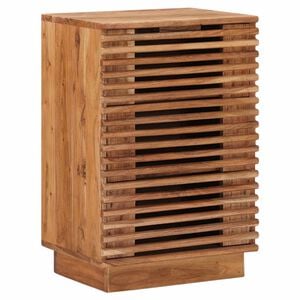 vidaXL Ръчно изработен нощен шкаф Тикова кафява 40 x 30 x 60 cm