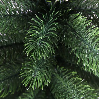 vidaXL Изкуствено коледно дърво, реалистични иглички, 65 см, зелено