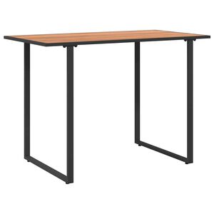 vidaXL Градинска маса Кафяво 100 x 55 x 70 см Дърво