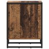 vidaXL Нощно шкафче Старо дърво 39,5 x 30 x 50 см Инженерно дърво
