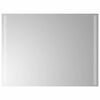 vidaXL LED огледало за баня, 80x60 см