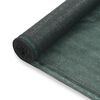 vidaXL Тенис екран, HDPE, 2x50 м, зелен