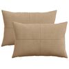 vidaXL Калъфка за възглавница 2 pcs ALMELO Кафяво 30 x 50 cm кордурой