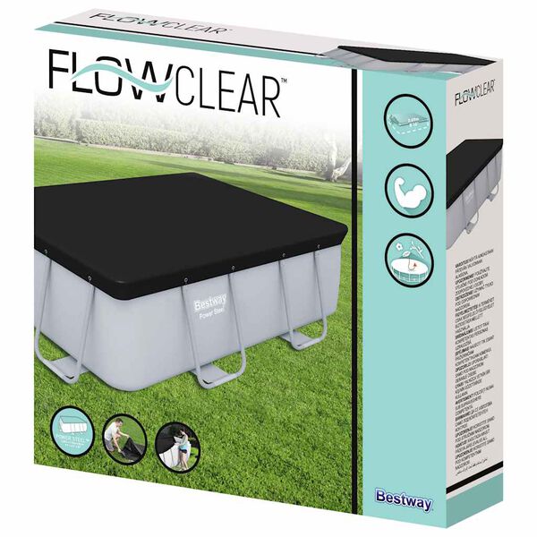 Bestway Покривало за басейн Flowclear, 269x179 см