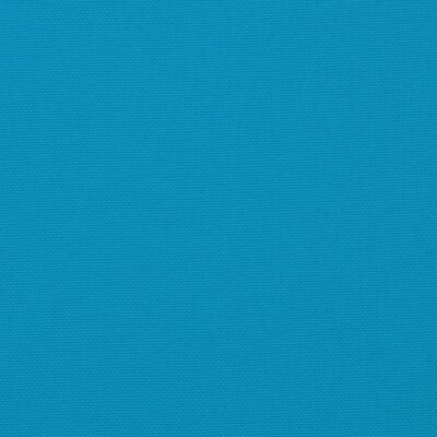 vidaXL Палетна възглавница, синя, 60x60x12 см, текстил