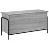 vidaXL Кутия за съхранение Сив Сонома 80 x 40 x 49,5 см