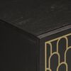 vidaXL Страничен шкаф 60x33x75 см манго масивно дърво