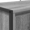 vidaXL Шкаф за обувки Сив Сонома 79 x 36 x 100 см Инженерно дърво