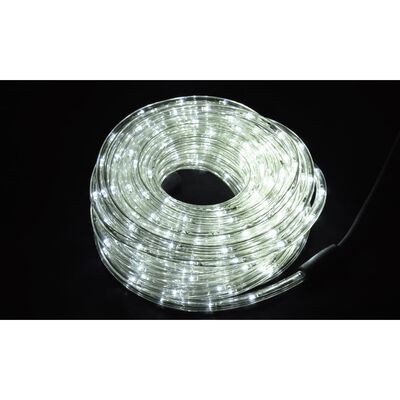 Светещ маркуч 216 LED светлини, 9 м, водоустойчив, бял