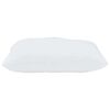 vidaXL Възглавница с възглавница 2 pcs Бяло 61 x 41 x 20 см Полиестер