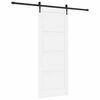 vidaXL Преплъзваща се врата ORKDAL 83 x 211 cm Инженерна дървесина