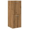 vidaXL Висящ шкаф за баня Artisan Oak 30x30x80 cm Инженерна дървесина