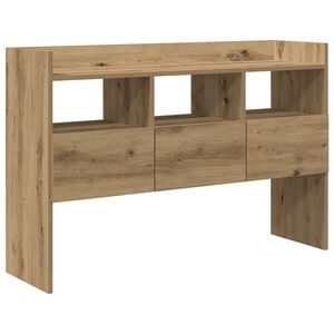 vidaXL Сайдборд, дъб артизан, 105x30x70 см, инженерно дърво
