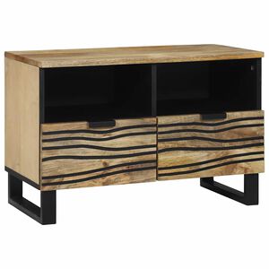 vidaXL ТВ Единици 70 x 33 x 46 см Кафяво Инженерна дървесина