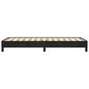 vidaXL Рамка за легло без матрак, черна, 100x200 см, кадифе