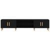vidaXL ТВ шкаф Черния дъб 180 x 31,5 x 40 см Инженерно дърво