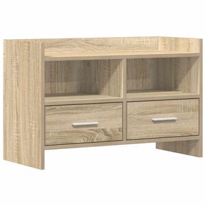 vidaXL ТВ шкаф 71,5 x 33 x 47 см Дъб сонома Инженерна дървесина